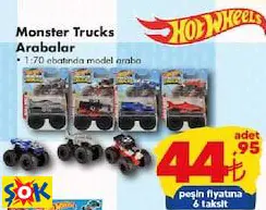 HOT WHEELS MONSTER TRUCKS ARABALAR OYUNCAK HOT WHEELS MONSTER TRUCKS ARABALAR OYUNCAK